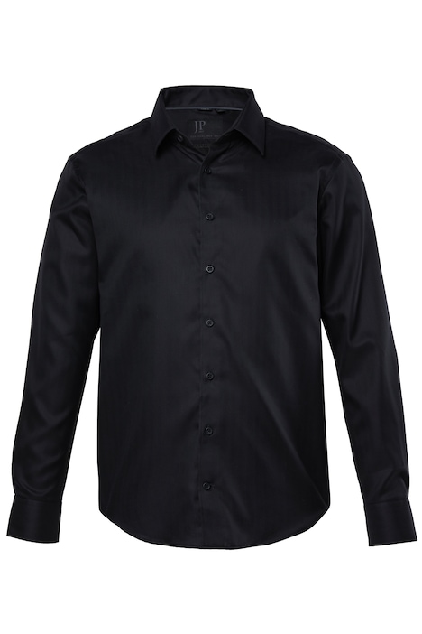 Kostkovaná košile, business, dlouhé rukávy, rybí kost, moderní střih, do vel. 8XL