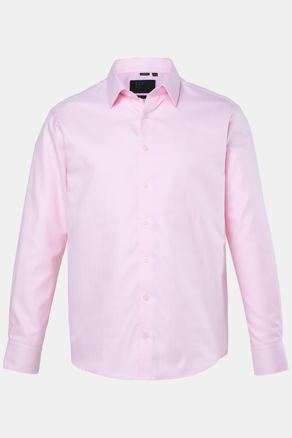 Chemise à carreaux, style professionnel, manches longues, motif à chevrons, coupe moderne, jusqu'à la taille 8 XL
