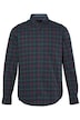 Kostkovaná košile, dlouhé rukávy, přehnutý mini límeček s knoflíky, moderní střih, do vel. 8XL