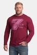 Men+ Langarmshirt, Print, bis 8 XL