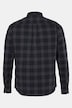 Geruit overhemd, lange mouwen, buttondown kraag, modern fit, tot 8XL