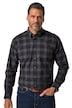 Kostkovaná košile, dlouhé rukávy, košilový límeček s knoflíky, moderní střih, do vel. 8XL