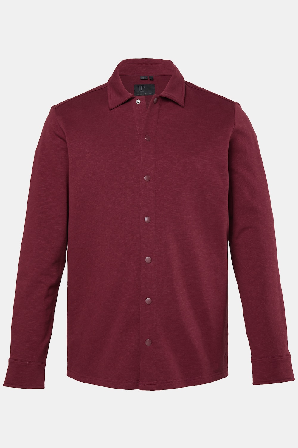 Sweat à manches longues, col Kent, coupe flottante, jusqu'au 8 XL