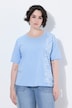 T-shirt, tekstmotief, oversized, ronde hals, korte mouwen