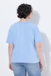 T-shirt, tekstmotief, oversized, ronde hals, korte mouwen