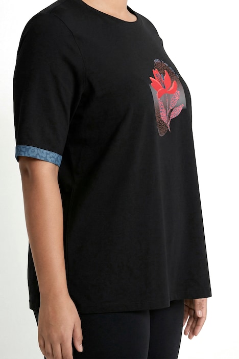 Funktions-Shirt, Motivdruck, Classic, Rundhals, Halbarm