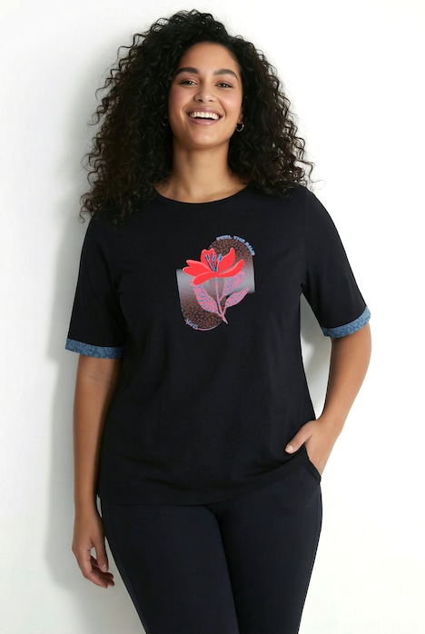 Funktions-Shirt, Motivdruck, Classic, Rundhals, Halbarm