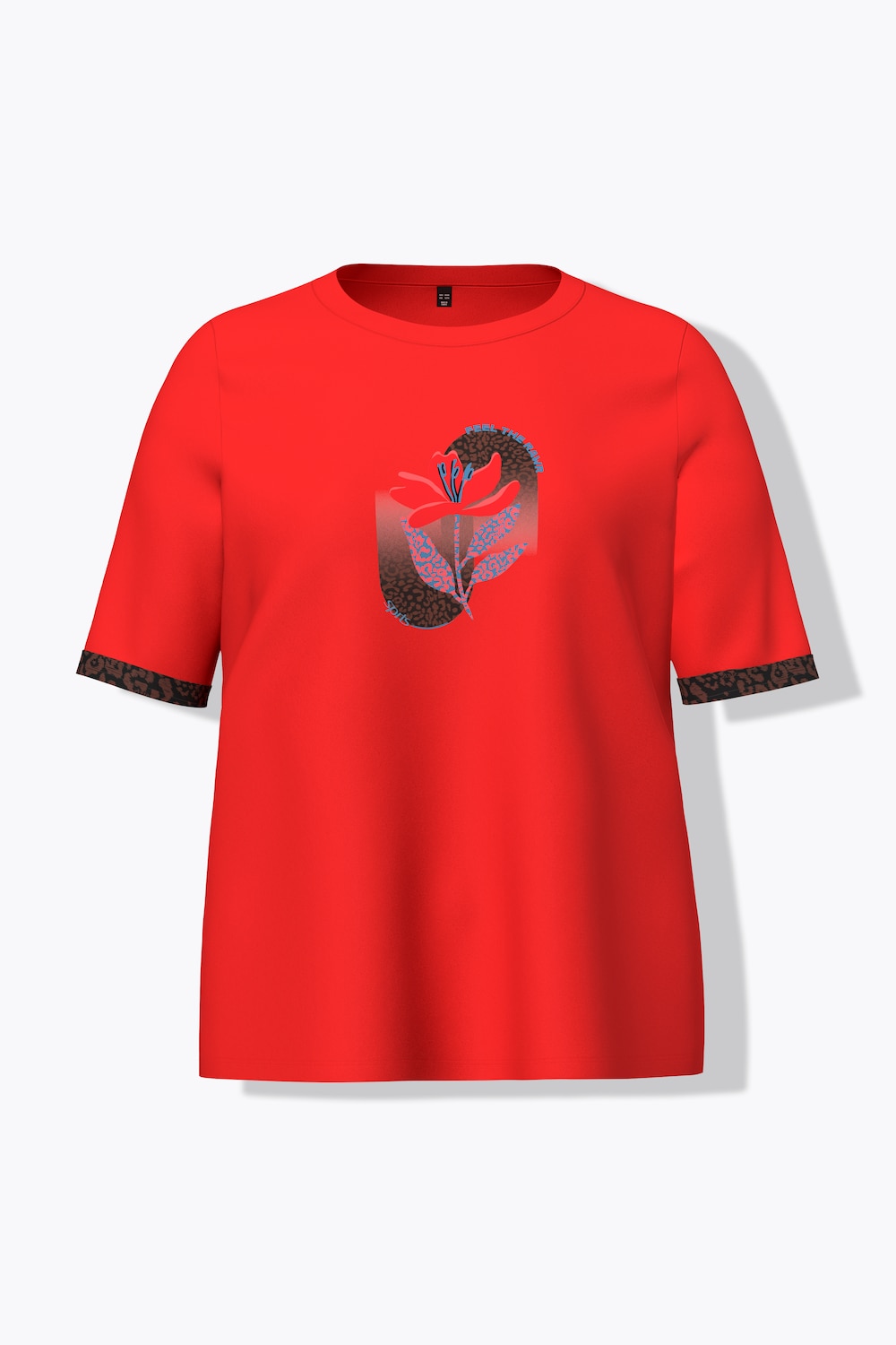 Funktions-Shirt, Motivdruck, Classic, Rundhals, Halbarm
