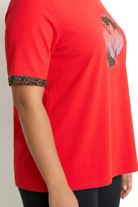 Funktions-Shirt, Motivdruck, Classic, Rundhals, Halbarm