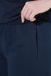 Sweathose, Barrel-Schnitt, Ziernähte, Elastikbund