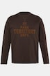 T-shirt à manches longues, imprimé sur la poitrine, jusqu'à la taille 8 XL