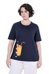 T-Shirt, Smoothie, Classic, Rundhals, Halbarm
