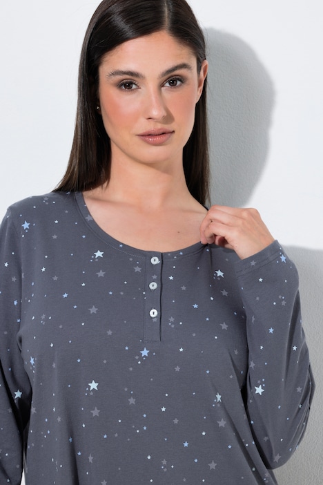 Bigshirts, 2er-Pack, Sterne, Rundhals, Halbarm