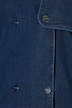 Jeans-Trenchjacke, Boxy, doppelreihig, Biopbaumwolle