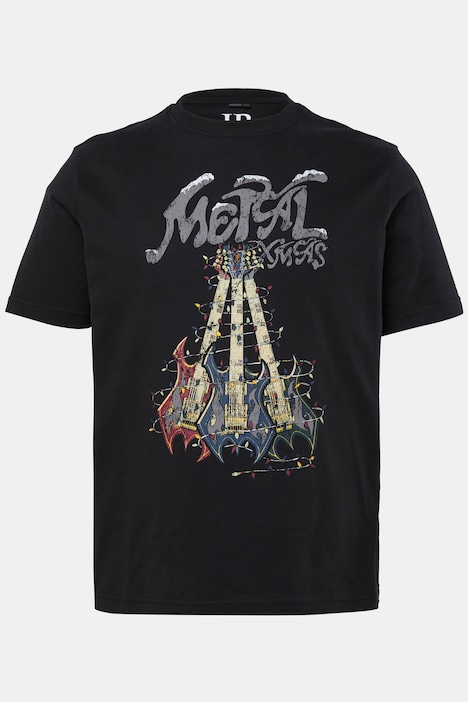 T-Shirt, Halbarm, Weihnachten, Brustprint, bis 8 XL