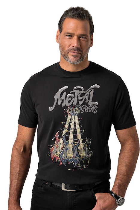 Tričko, krátké rukávy, vánoce, potisk na hrudi, do vel. 8XL