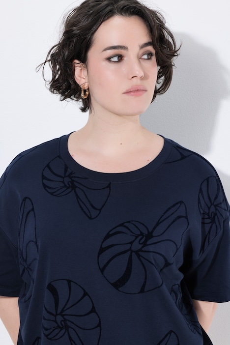 Nautilus Flocked Short Sleeve Tee