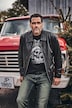 T-Shirt, Halbarm, Weihnachten, Brustprint, bis 8 XL