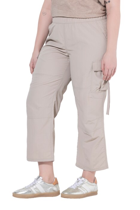 Cargohose, Utility-Style, Elastiklbund, Cargotaschen