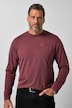 T-shirt à manches longues, imprimé sur la poitrine, style vintage, jusqu'à la taille 8 XL