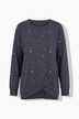 Loungewear-Sweater, Sterne, oversized, Rundhals, Langarm