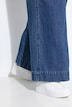 Jeans Mary, Bügelfalte, weites, gerades Bein