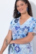 Motivational Scrapbook Print Burnout Jersey Tee