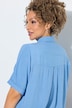 Blouse, A-lijn, overhemdkraag, korte mouwen