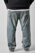 Jeans, Baggy Fit, 5-Pocket, bleached Denim, destroyed, bis 72