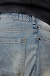 Jeans, Baggy Fit, 5-Pocket, bleached Denim, destroyed, bis 72