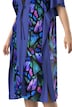 Midikleid, Schmetterlinge, V-Ausschnitt, Halbarm