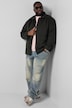 Jacke, Wolloptik, Hemdkragen, aufgesetzte Taschen, bis 7 XL