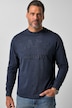 T-shirt à manches longues, écussons, look vintage, jusqu'à la taille 8 XL