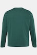 Langarmshirt, Brustprint, bis 8 XL
