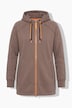 Sweatjacke, Langarm, Kapuze