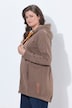 Sweatjacke, Langarm, Kapuze