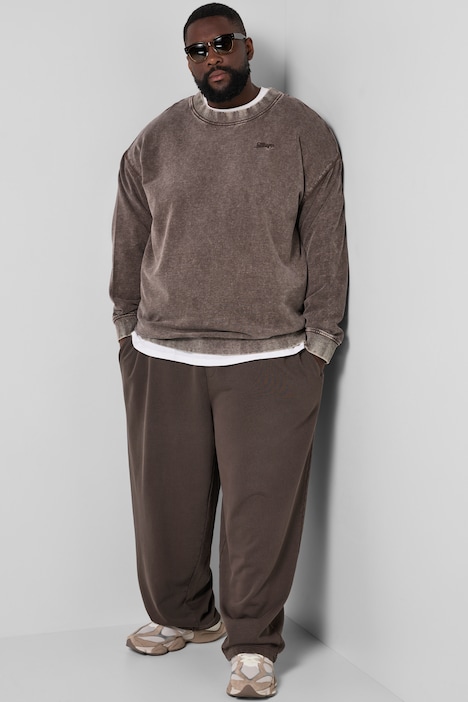 Sweatshirt, oversized, Vintage Look, bis 8 XL