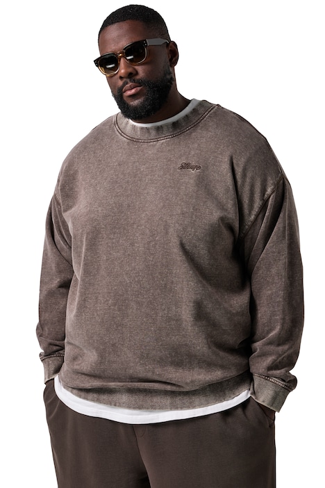 Mikina, oversized, vintage vzhled, až do velikosti 8 XL