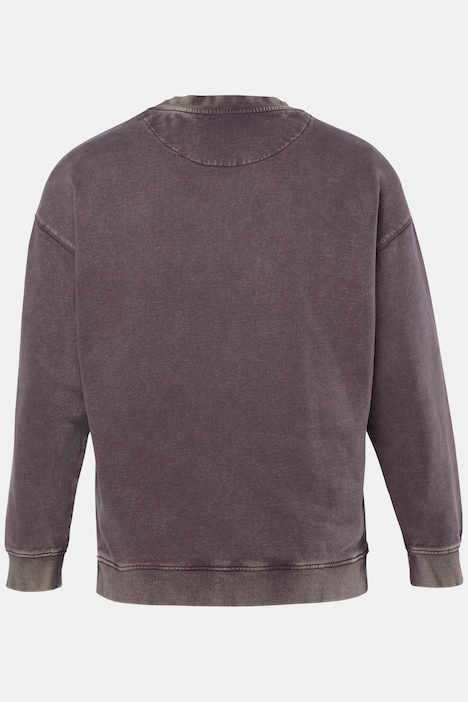 Sweatshirt, oversized, Vintage Look, bis 8 XL