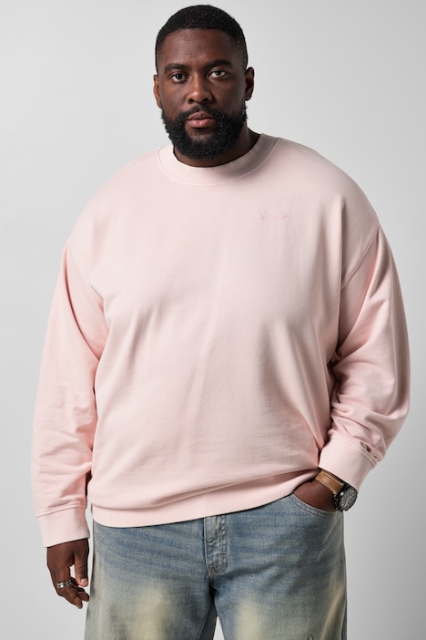 Sweat-shirt oversize, style vintage - jusqu'au 8 XL