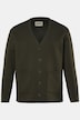 Scuba-Jacke, lässige Passform, V-Ausschnitt, bis 8 XL