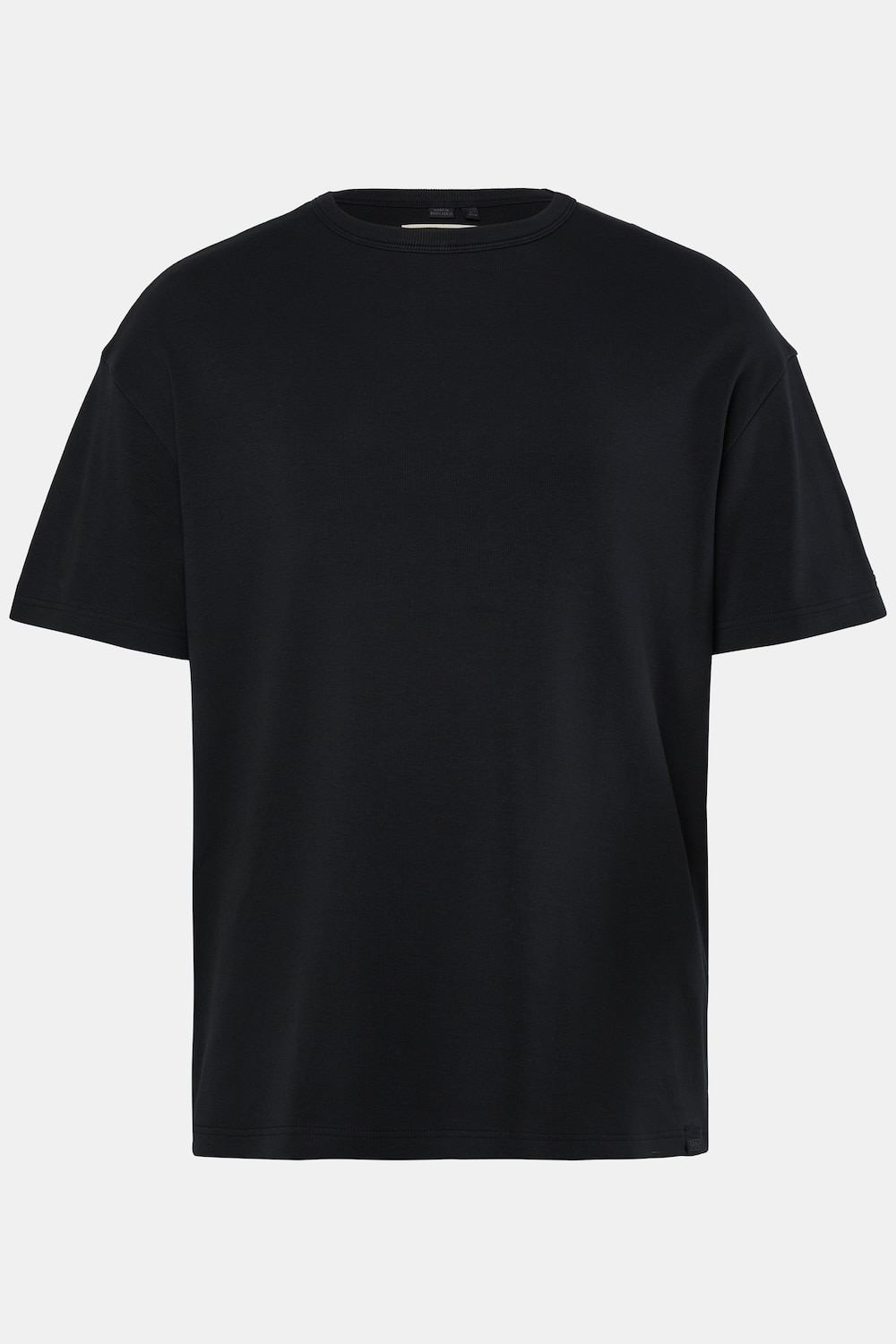 T-Shirt, Halbarm, oversized, Rippjersey, bis 8 XL