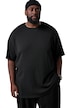 Tričko, krátké rukávy, oversized, žebrovaný úplet, do 8 XL