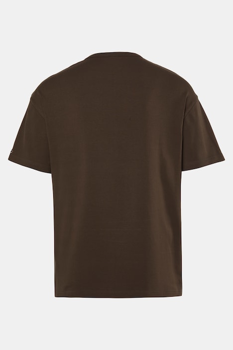 T-Shirt, Halbarm, oversized, Rippjersey, bis 8 XL