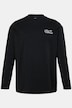 T-shirt à manches longues, coupe oversize, imprimé dans le dos  - jusqu'au 8 XL
