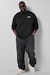 T-shirt à manches longues, coupe oversize, imprimé dans le dos  - jusqu'au 8 XL