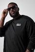 T-shirt à manches longues, coupe oversize, imprimé dans le dos  - jusqu'au 8 XL