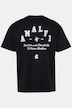 T-Shirt, Halbarm, oversized, Rückenprint, bis 8 XL