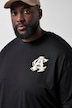 T-Shirt, Halbarm, oversized, Rückenprint, bis 8 XL