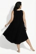 Midikleid, Chamäleon, A-Linie, Rundhals, ärmellos